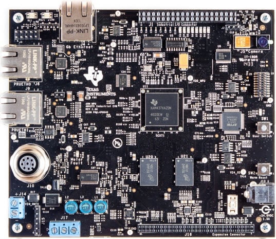 Jeking printed circuit board assembly TIDEP0033