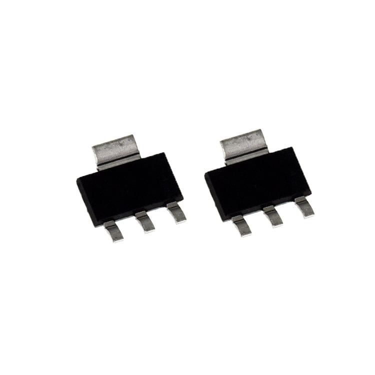 Jeking Original PMIC - Circuits Intégrés de Gestion d'Alimentation SOT-223-4 LM1117IMP-3.3/NOPB
