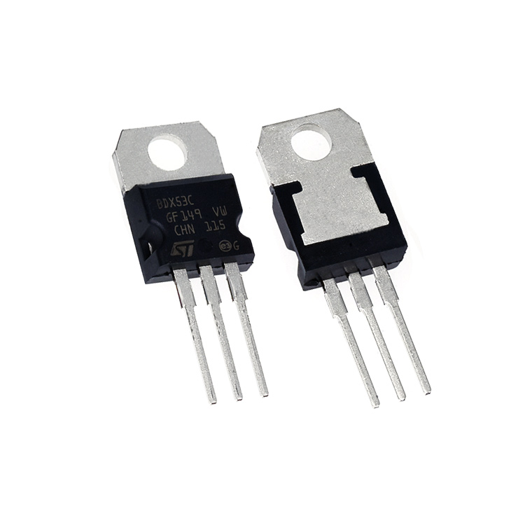 Jeking BDX53 Transistors NPN Power Single 100 V 60 W Through Hole TO-220-3 BDX53C