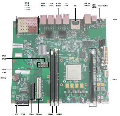Jeking printed circuit board assembly T4240RDB-PB
