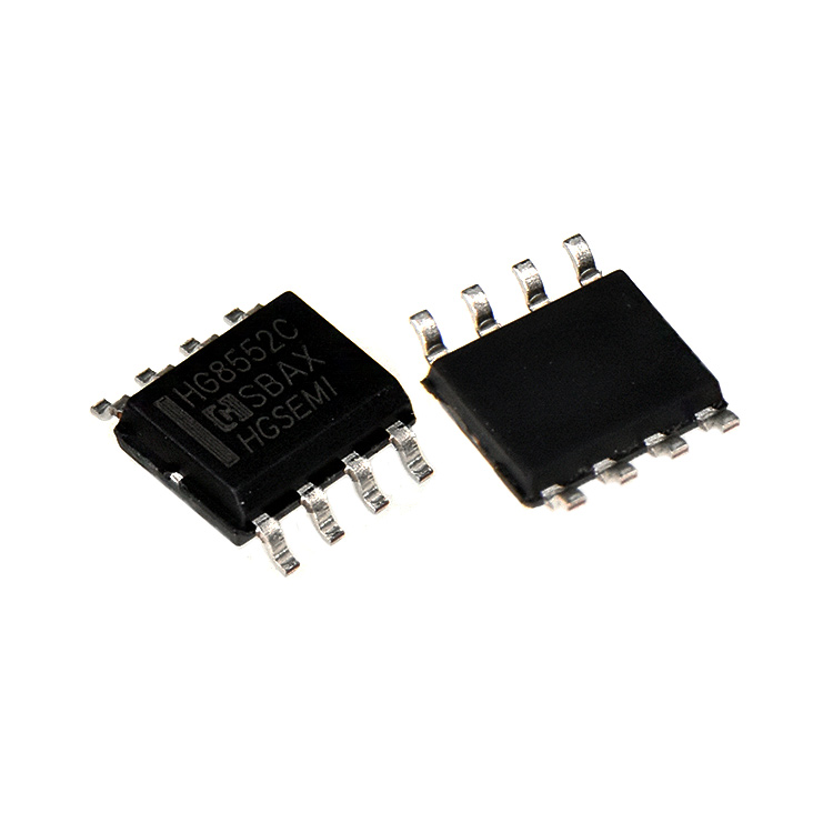Jeking Wholesale HGSEMI HG8552CM-TR 1.5MHz Zero-Drift CMOS Rail-to-Rail IO Opamp with RF Filter SOP-8 HG8552C