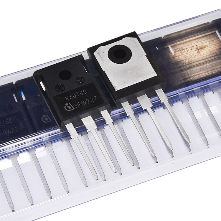 Jeking Transistor IGBT à trou traversant IGBT3 en tube IGBTs Basse perte IKW30N60T
