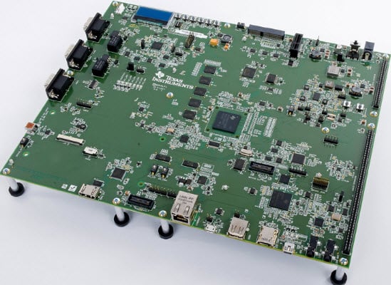 Jeking printed circuit board assembly TIDEP0069