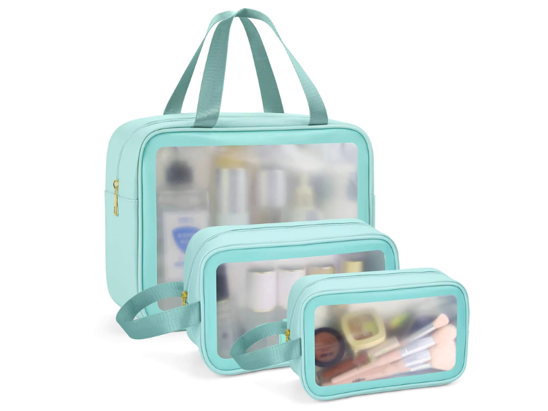 Beneficios de una bolsa cosmética transparente