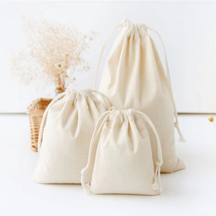 ¿Cuáles son los usos de una bolsa de tela de algodón?