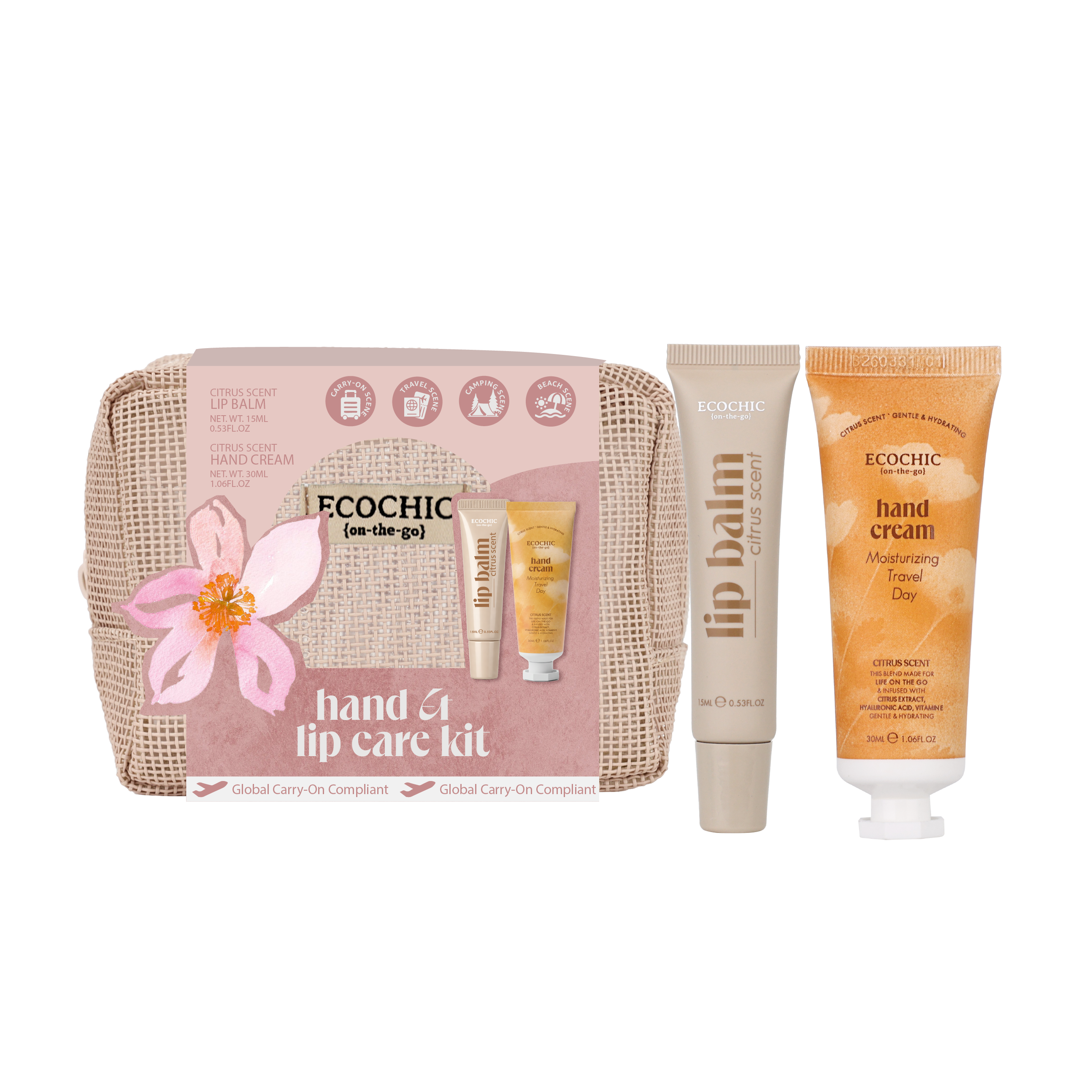 Kit per la Cura di Mani e Labbra