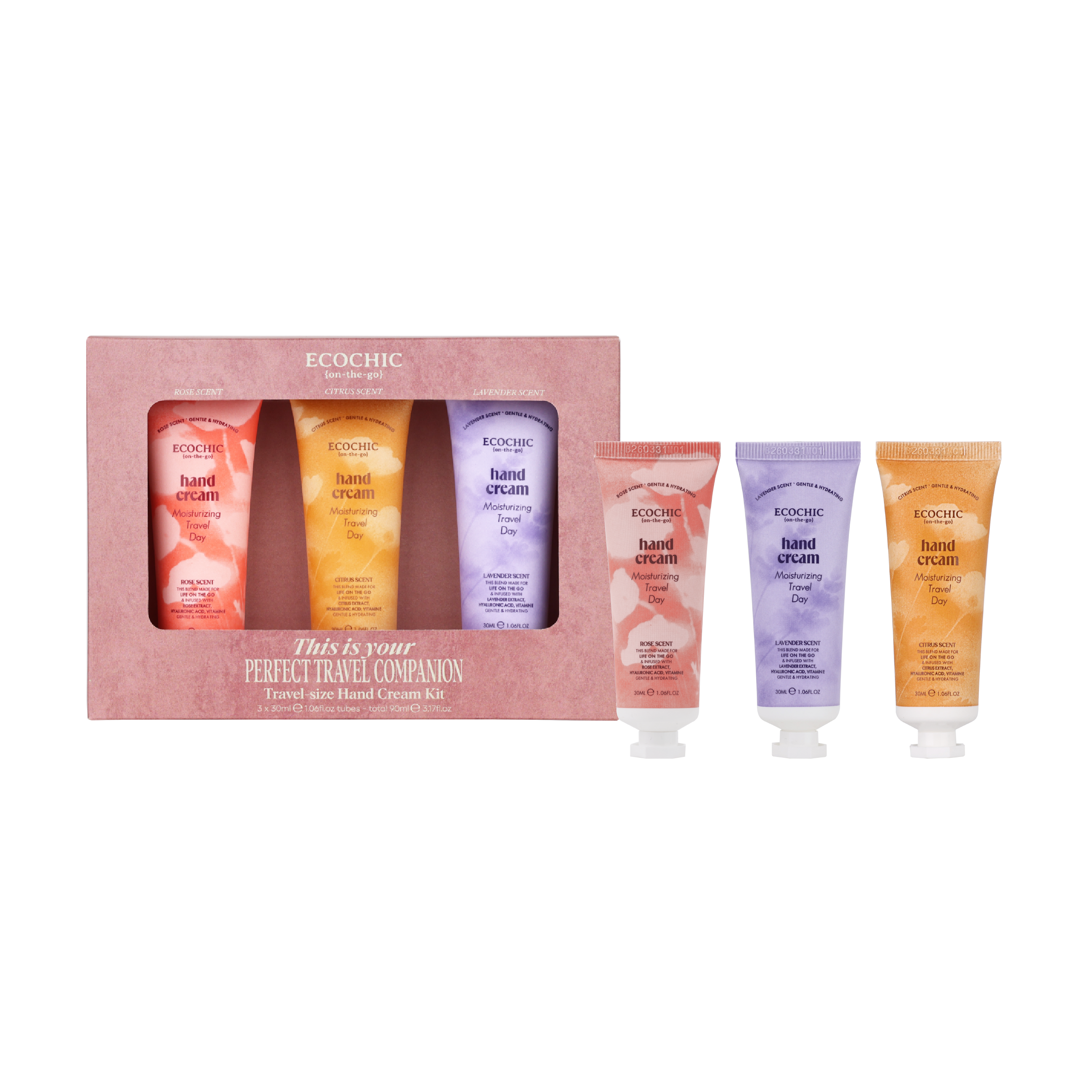 Kit per Crema per le Mani in Formato Viaggio