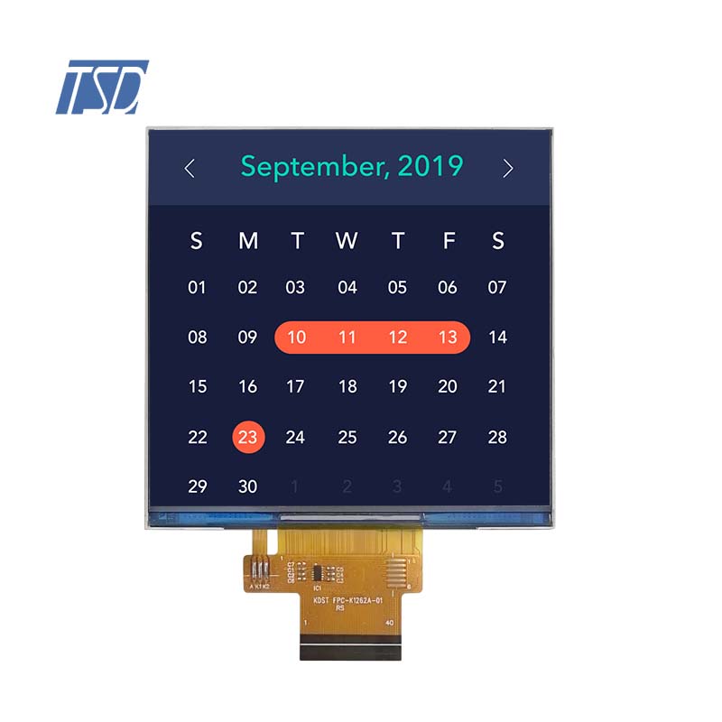 Custom 4.2'' 4.2 Inch 720*672 USB I2C Interface FT6336U Square CTP Capacitive Touch Screen TFT LCD Display Modules