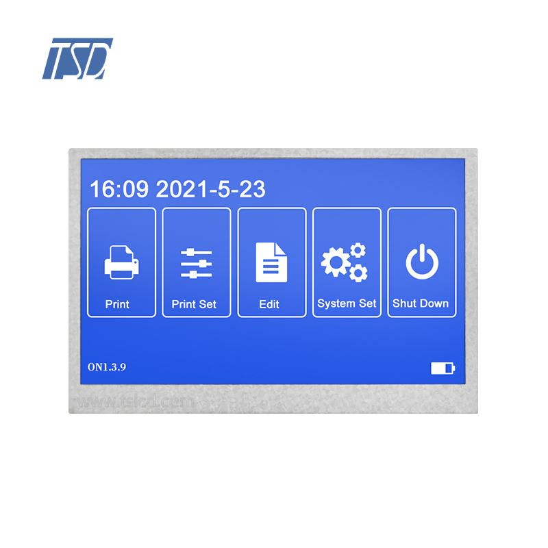 4.3 inch 480*272 inch ST7282 UART Interface 12H ProLCD-T043N01 TFT LCD Display Modules