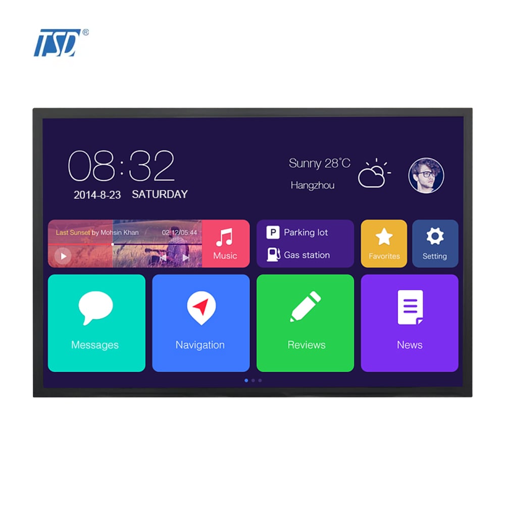 โมดูลจอแสดงผล TFT IPS LCD ขนาด 12.1 นิ้ว ความละเอียด 1280x800 แบบ LVDS สี 16.7 ล้านสี แรงดันไฟฟ้า 3.3 V ใช้หลอด LED 48 ตัวสำหรับให้แสงพื้นหลัง ความสว่าง 900 cd/m² สำหรับอุปกรณ์อุตสาหกรรมและทางการแพทย์