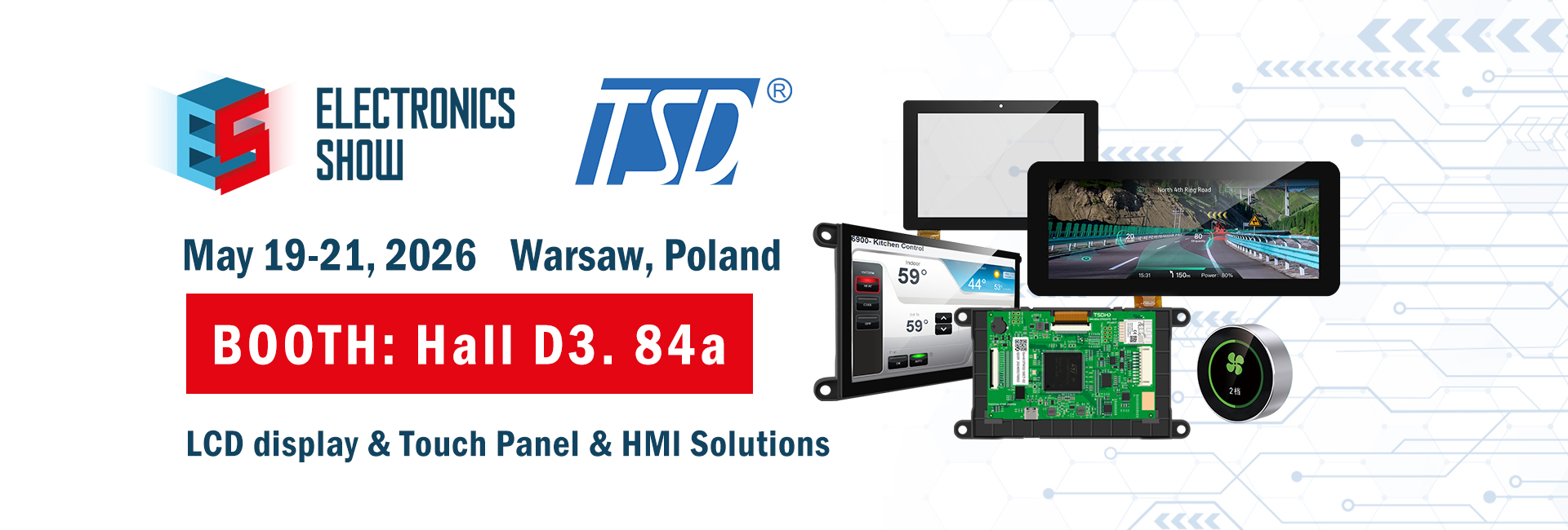 Meet us at Electronics Show 2026 in Warsaw,Poland