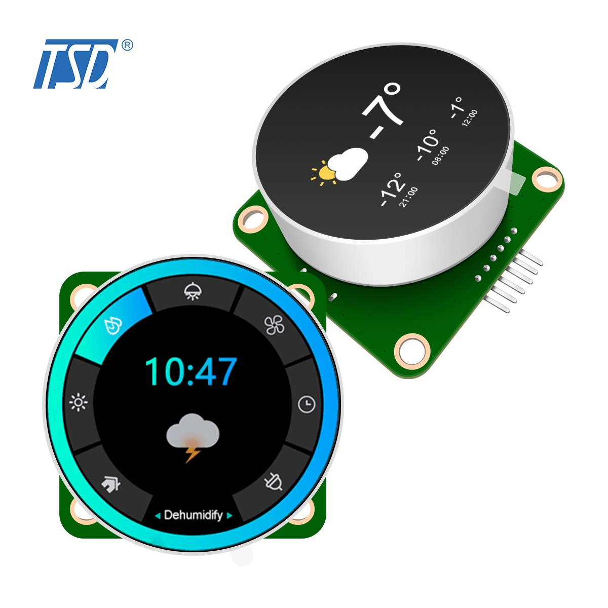 New Upgrade! LCD Display Rotary Knob Switch with STM32C091 Controller