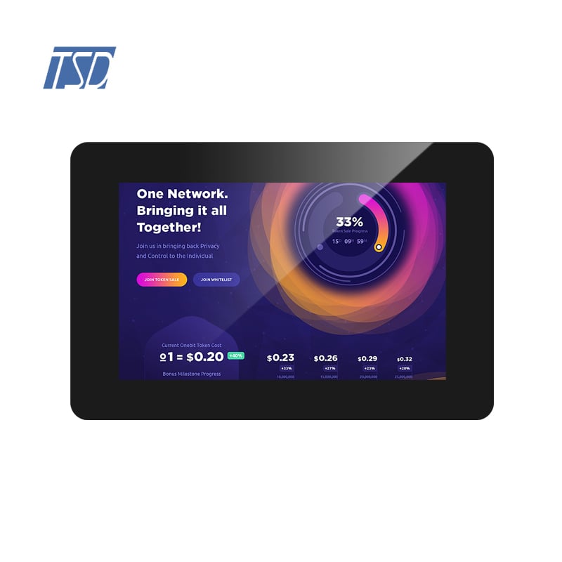 5 inch 800*480 IPS Screen UART Interface ST7262-G4-E+FT5446DQS IC ProLCD-T050C01 TFT LCD Display Modules