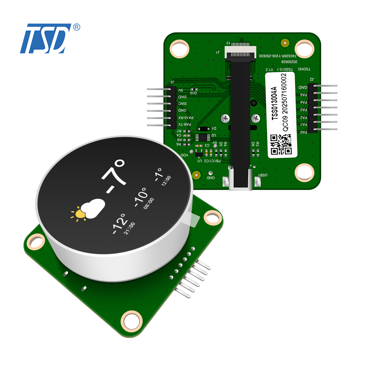 1.28/1.3 inch Knob Display with STM32C091 Controller