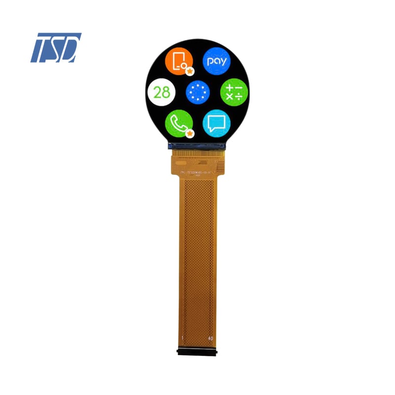 TSD 2.1 inch 480x480 High Brightness Round Screen SPI RGB Interface Round IPS TFT LCD Display Modules