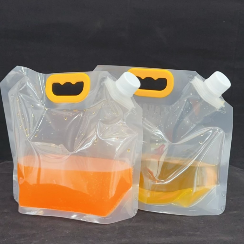 Mataas na Kalidad na Nakatuonong Plastic Spout Pouch 2.5L 5L Stand-up Bag para sa Tubig, Juice, Inumin, Ligtas para sa Mineral Water