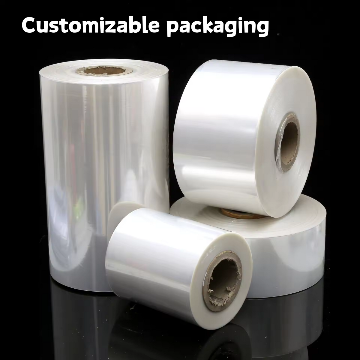 Plastfilm på rull for emballasje av mat og industrielle produkter i bulk