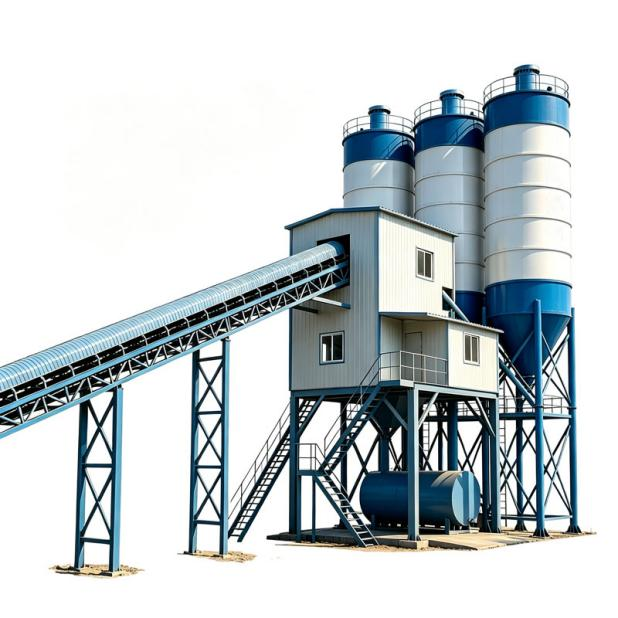 The High - performance Concrete Mixing Station HZS-50: Propelling the Future of Construction with Automated Assembly, Ensuring Top - notch Quality and Productivity in Building Infrastructure