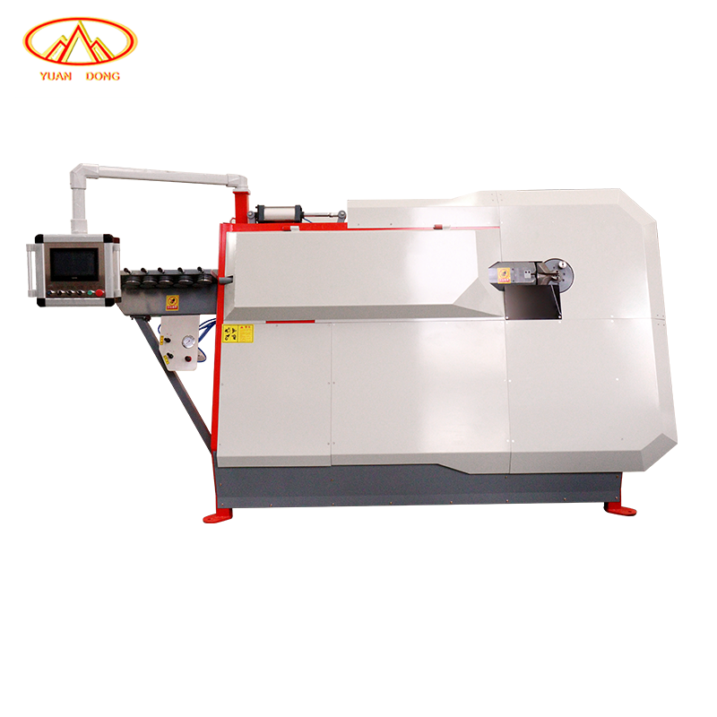 12mm Automatic Deformed Steel Bar Cutting and Bending Machine 10mm Round RebarStirrup Straightening Bending Hoop Machine