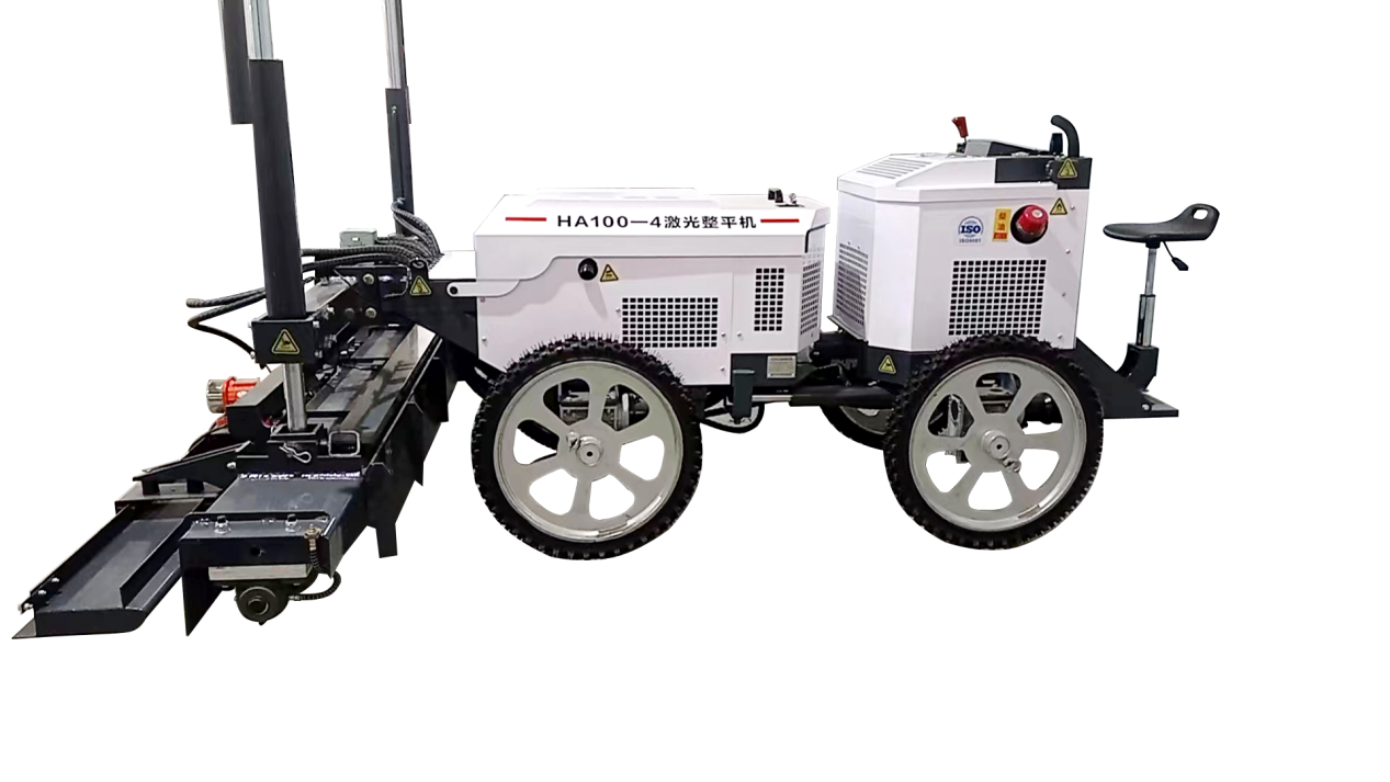 Factory Price Concrete Laser Leveling Machine Versatile 4-Wheel Drive Laser Screed for Large Warehouse Flooring