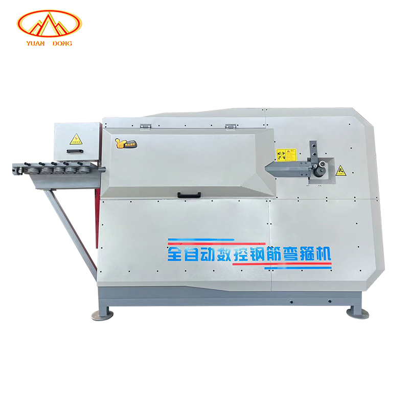 Stirrup Rebar Bending Machine Cutter Global Warranty High Efficiency Full Automatic Rebar Stirrup Bending Machine