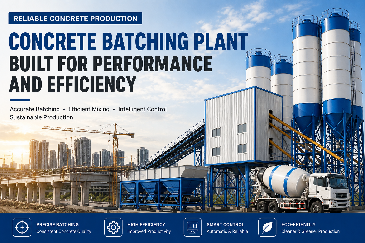 Concrete Batching Plant: A Key System for Modern Construction