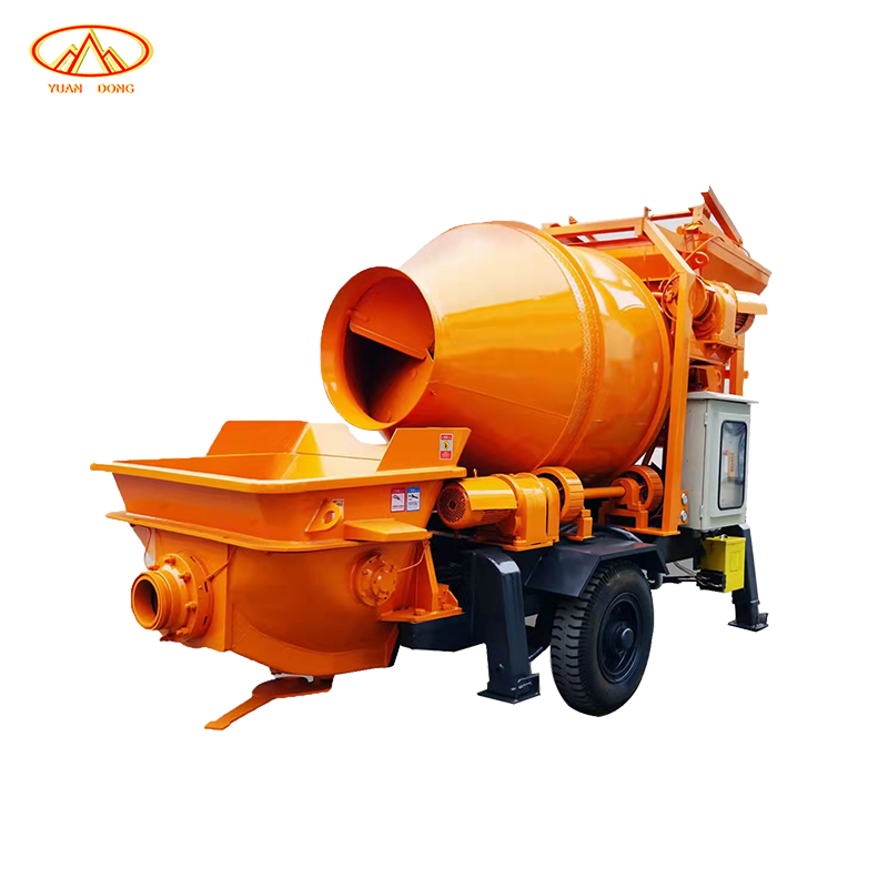 Mobile Low Price Construction Concrete Pump Machine 30m3/h Capacity Concrete Mixer Pump Mixing Grit Pump