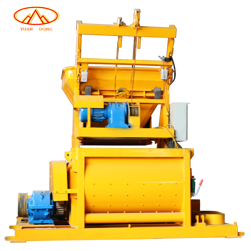 Concrete Js Series Batching Mixer High-Efficiency Concrete Mixing Plants Industrial Js Twin Shaft Mixing Machinery Manufacturer
