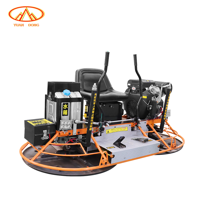 24 HP Gasoline Engine Powered Heavy-Duty 380kg Double Disc Imported Grinder Concrete Polishing Power Trowel