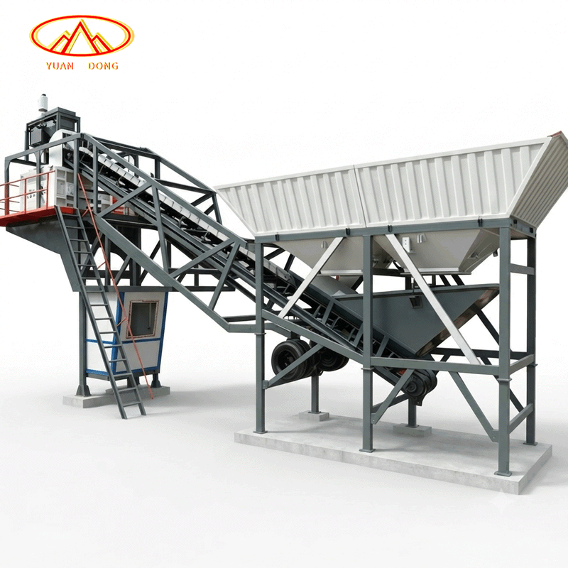 Exw Price Highly Flexible Mobile Concrete Plants Concrete Batching Plant Suppliers, Concrete Mixer Stations Manufacturer