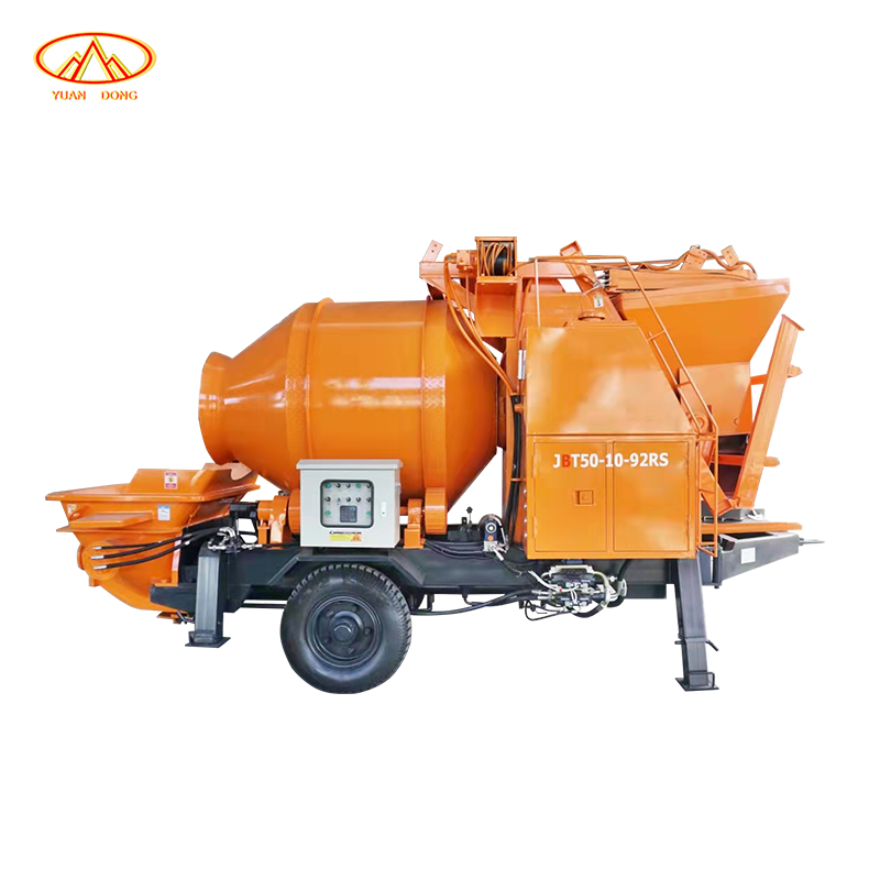40M3/H Trailer Foam Concrete Machine With Pump Concrete Machinery Concrete Pump For House Building