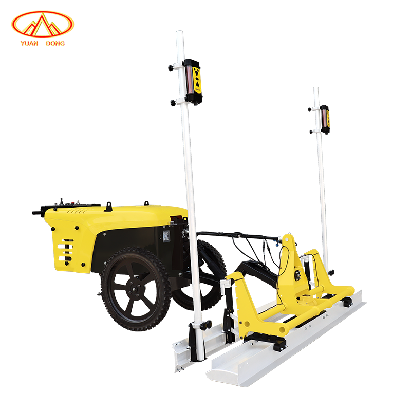 Factory Road Floor Leveling Vibrating Machine Concrete Laser Screed  Machine B&S Hydraulic Road Leveling Machine