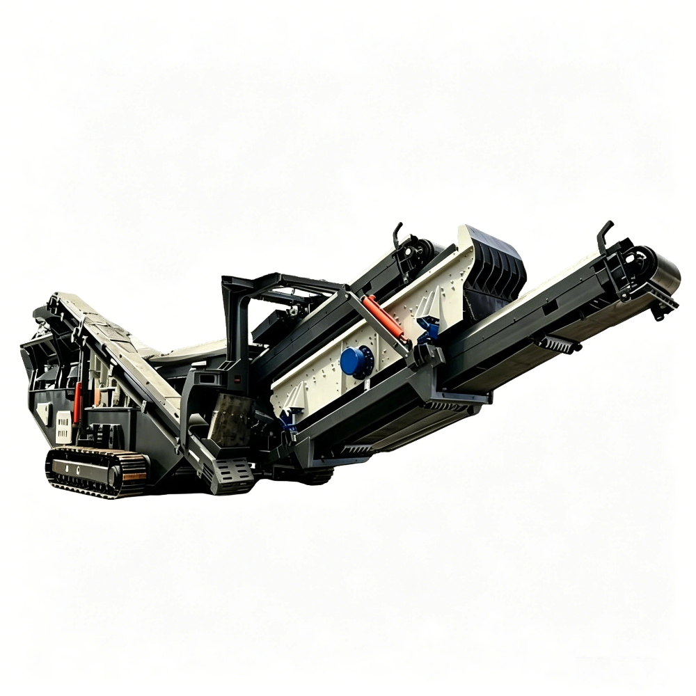 Easy to Transport Tracked Mobile Crawler Screening Plant Tracked Crawler Type Mobile Jaw Crusher For Aggregate Limestone