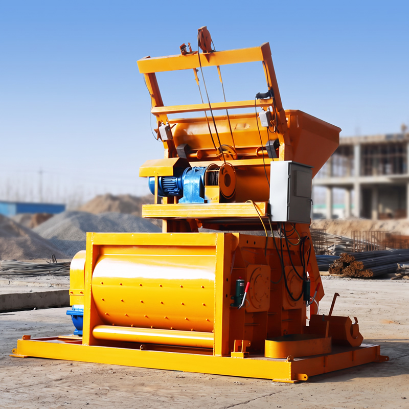 Ready concrete batching and Mixing plant supplier Concrete JS Forced Mixing Equipment Customization