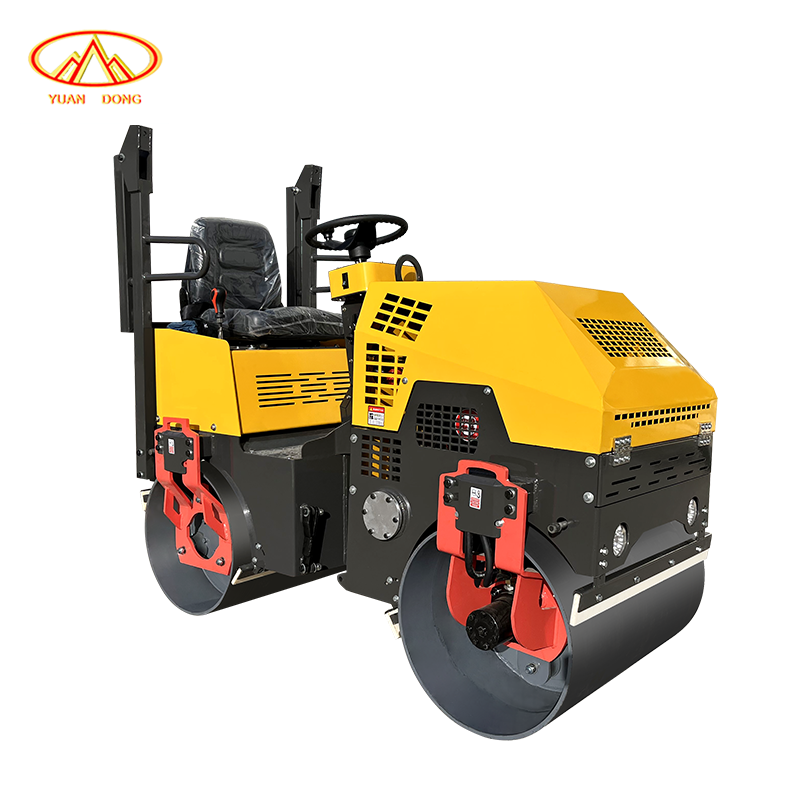 Road Machinery 1ton 2 Ton 3 Ton Double Single Drum Vibrating Vibratory Asphalt Ride On Mini Compactor Road Roller Compactor