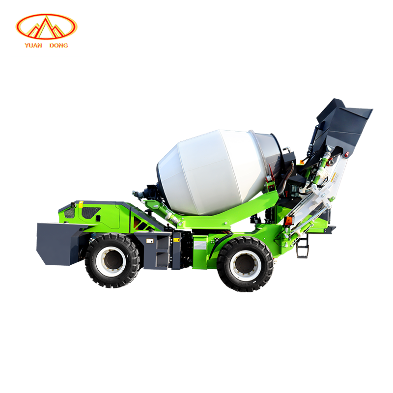 New Arrival High Efficiency Fully Automatic Self-loading Concrete Mixer Truck Drum 76kW Engine for Construction Sites