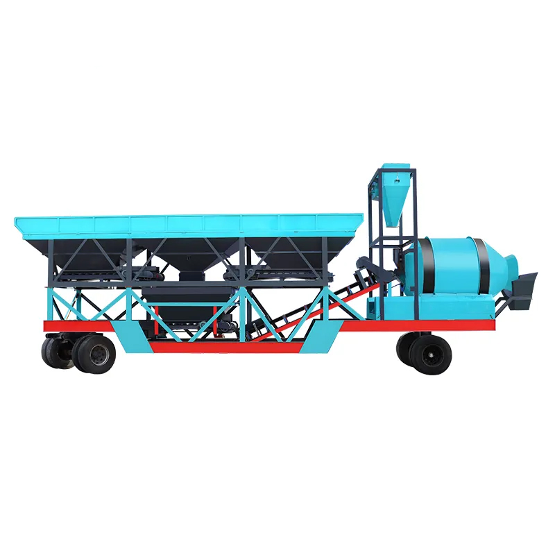 JZM2000 Mobile Concrete Mixing Plant offers reliable on-site concrete production for small-to-medium civil engineering projects