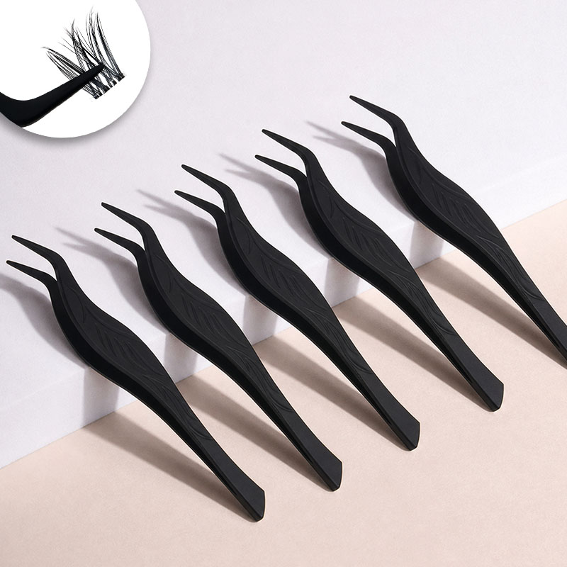 SJ LASHES Fabrik Großhandel professionelle Wimpernzange | individuelles Logo, Private-Label-ergonomisches Präzisions-Wimpernwerkzeug mit Einzelhandels-Papierbox OEM/ODM
