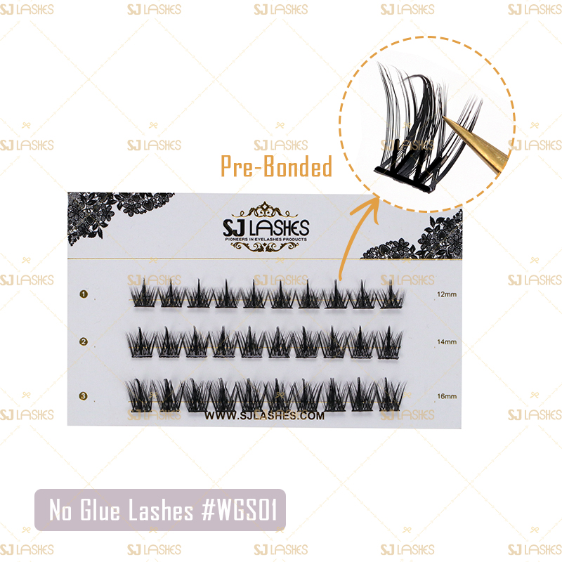 W-Shape Power-Bond Cluster Lashes#WGS