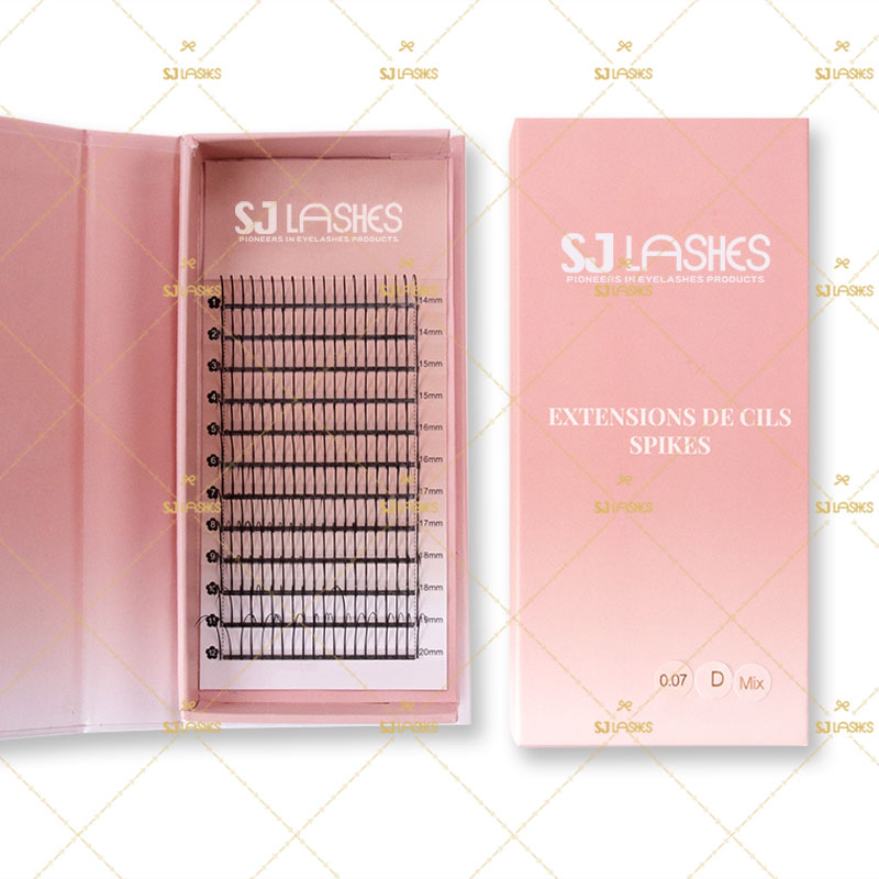 SJ LASHES Fabrik Großhandel magnetische Geschenkbox mit individueller Rückenkarte für Verpackung | Elegantes und minimalistisches Wimpernverpackungsdesign OEM