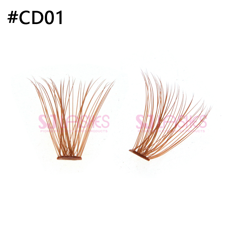 رموش كلاستر مقسّمة حسب اللون #CD