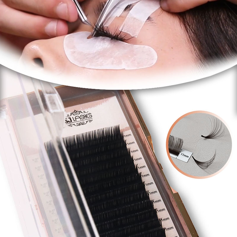 Müde von unordentlichen Tabletts? Entdecken Sie, wie individuelle Folien-Rückseitenkarten Ihre Wimpernmarke aufwerten können!