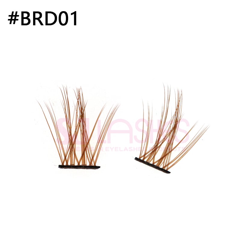 رموش كلاستر مقسّمة حسب اللون #BRD