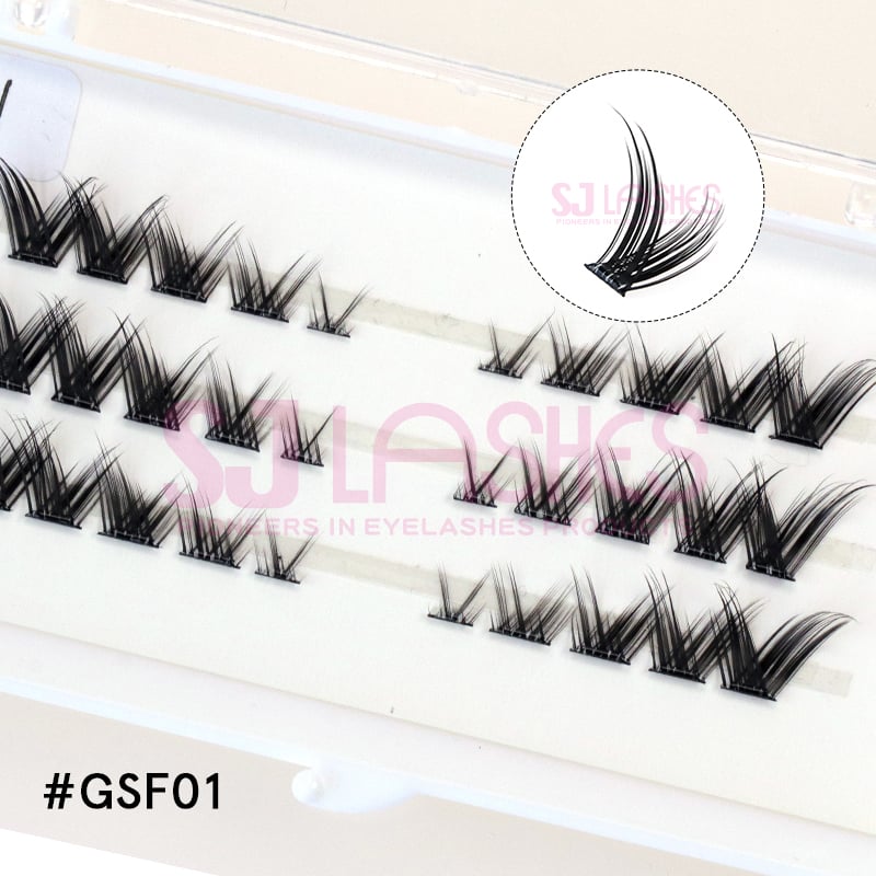 Super Fine Band Pre-Glued DIY Lashes
