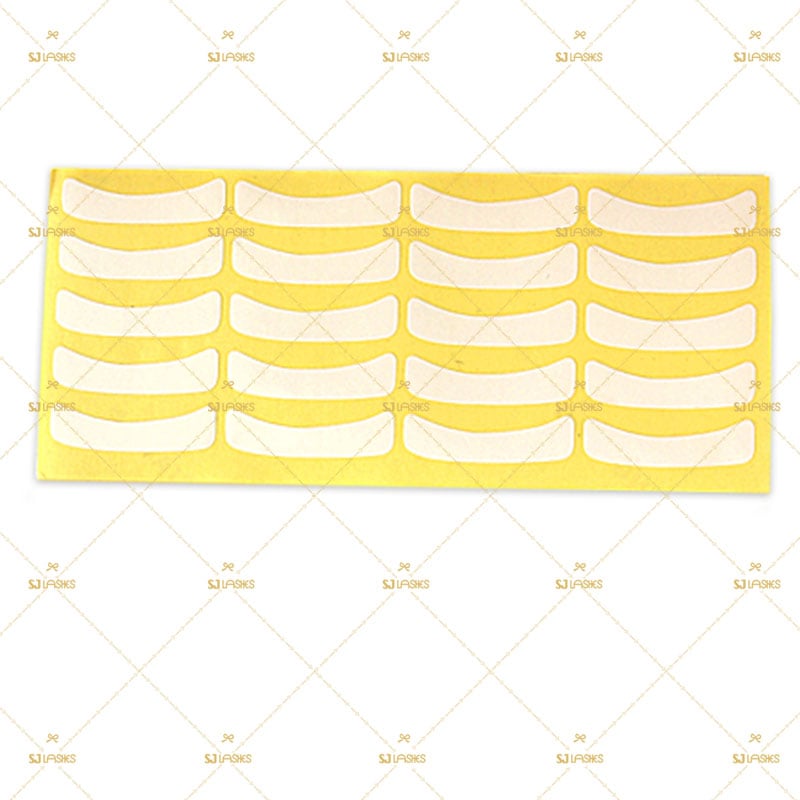 Wholesale Eyelash Extension Paper Pad Patches 10pcs | Factory Lash Extension Isolation Strips