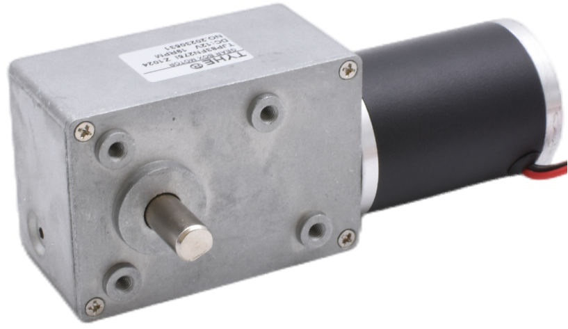 factory customized micro 5883 square gearbox 12v 24v 12 100kg 15nm 20nm high torque 30watts 50w mini brushes dc worm gear motor-1