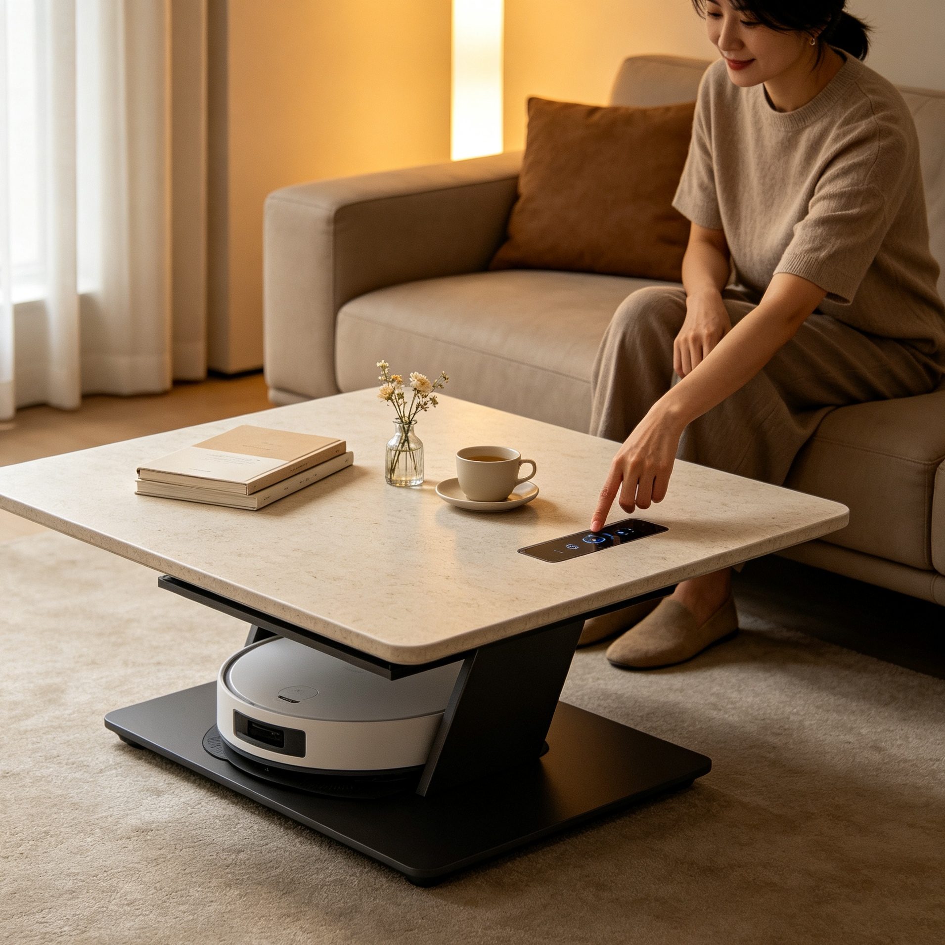  Smart Lifting Coffee Table