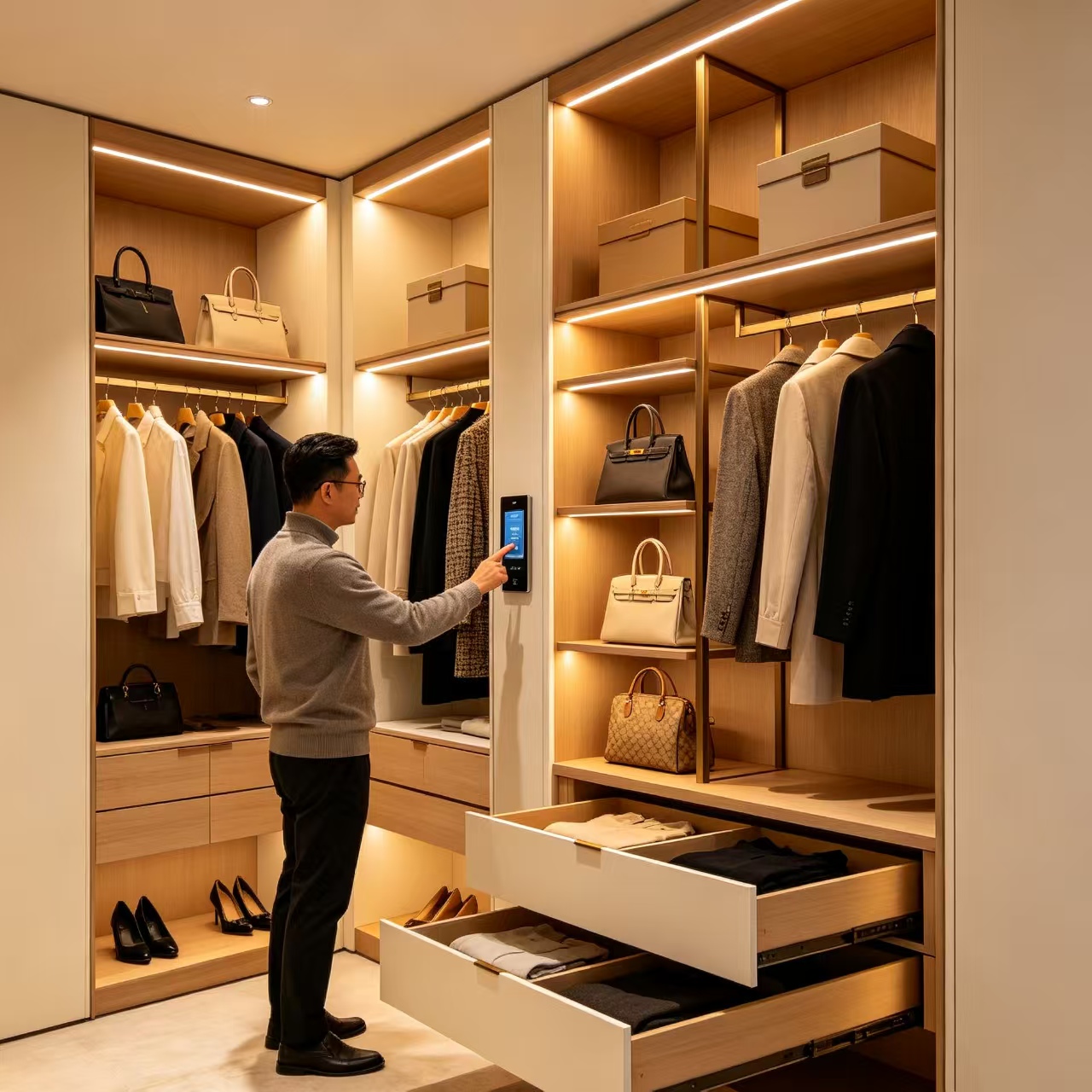 Smart Wardrobe / Smart Closet System