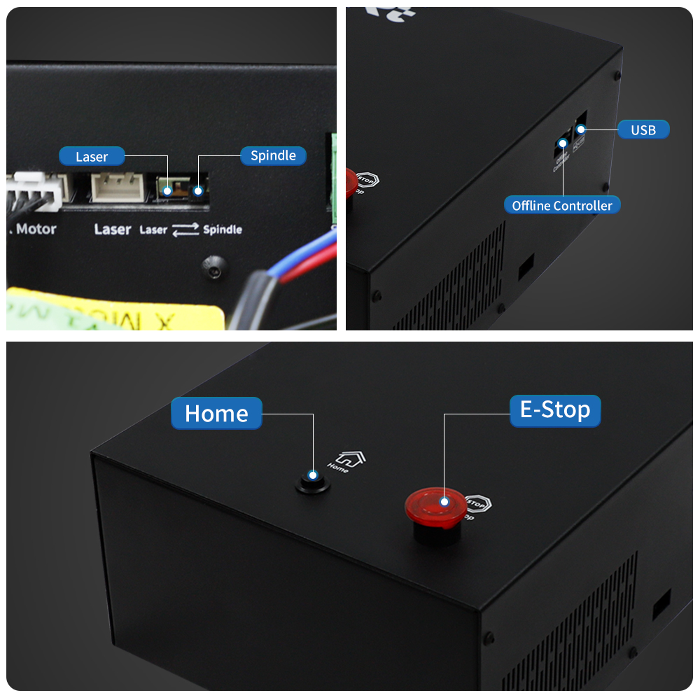 PRTCNC 4040 Max Newest CNC Router Machine available wih 20W&40w Laser and Trimmer supplier