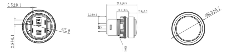 A700 Series Push Button Switch factory
